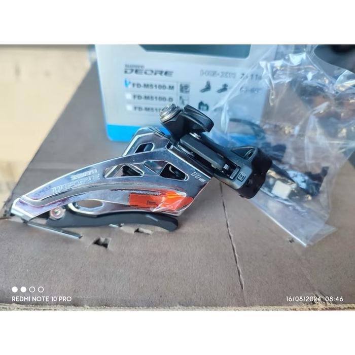 FD / FRONT DERAILLEUR Shimano DEORE M5100-M MID CLAMP