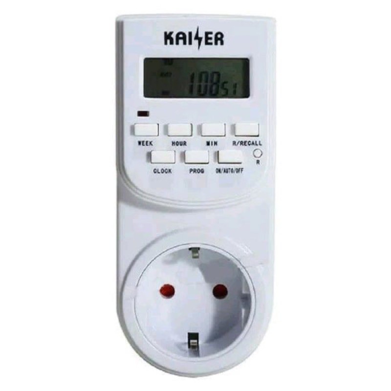 stop kontak timer digital Kaiser stop kontak digital timer digital Kaiser