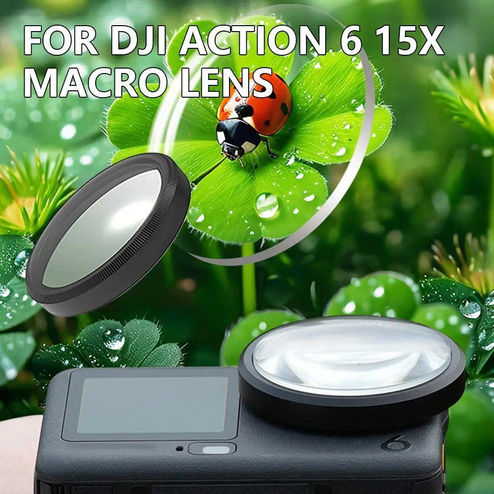 Macro Lens for dji Osmo Action 6 Quick Release Macro Lens Filter Set  Waterproof Lens Filters for dj