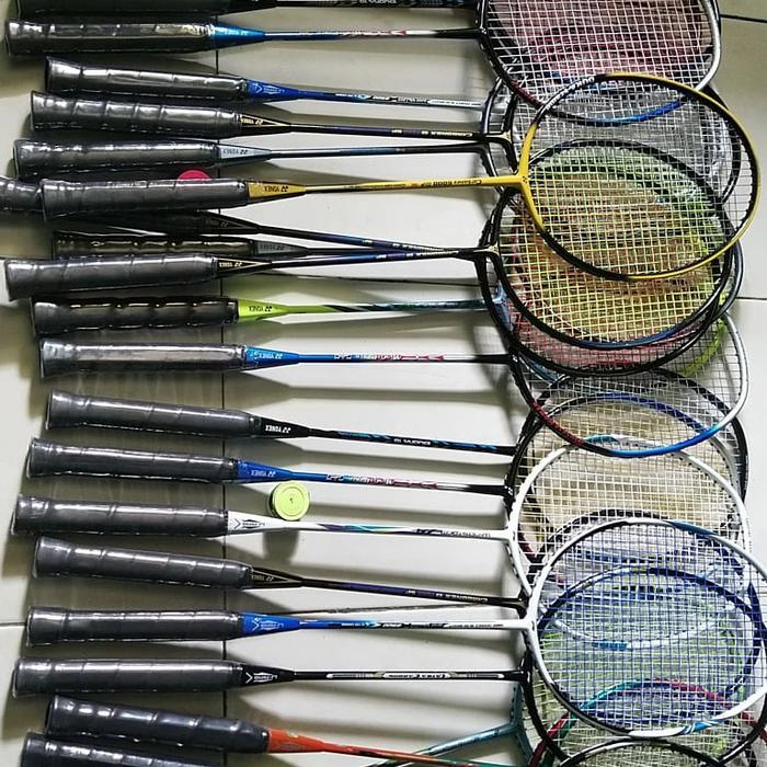 PROMO  Raket Badminton Second Berlogo PBSI kondisi mulus  FLASHSALE