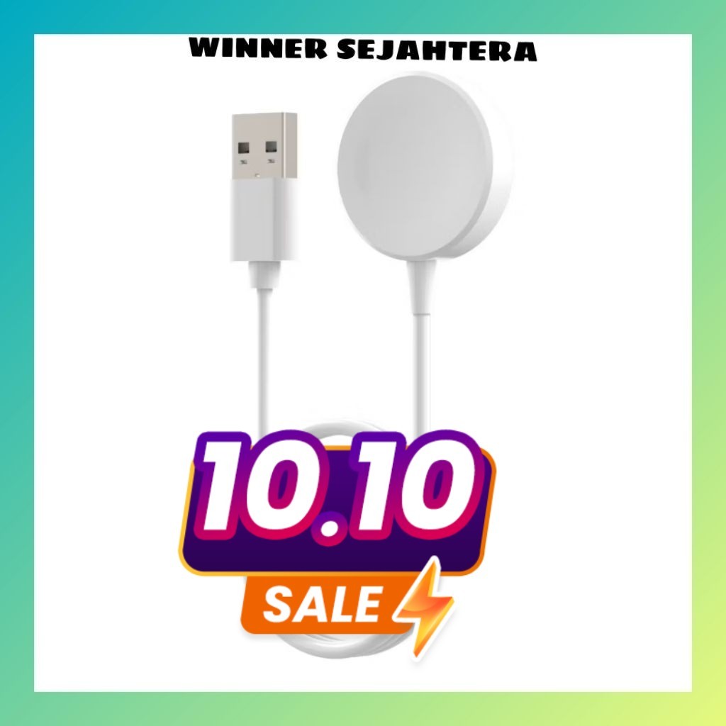 Charger Smart watch Wireless Pro max all support Original [ MEREK IPHONE|APPLE JANGAN ORDER ]