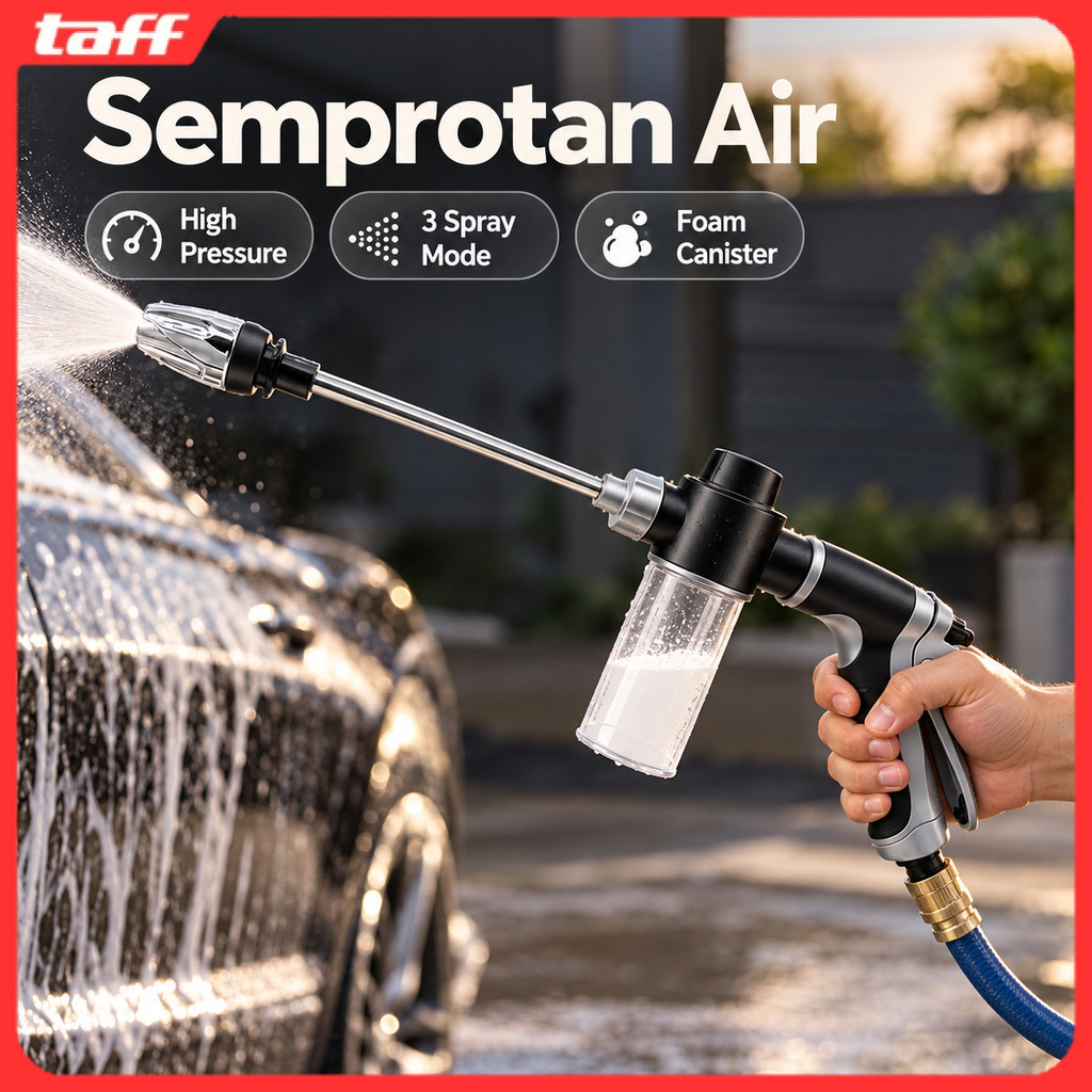 Semprotan Air Steam Cuci Mobil High Pressure Foam Water Gun - HP-10