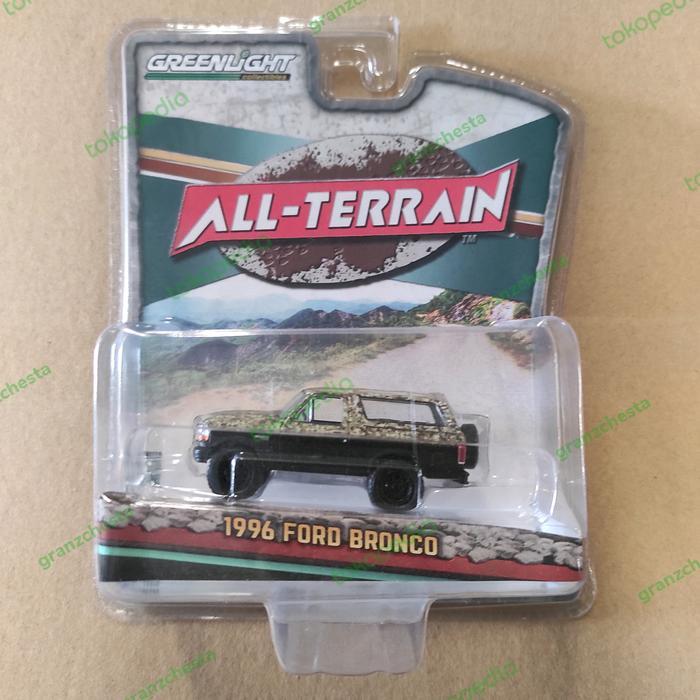 GREENLIGHT ALL TERRAIN SERIES 14 - 1996 FORD BRONCO CAMOUFLAGE