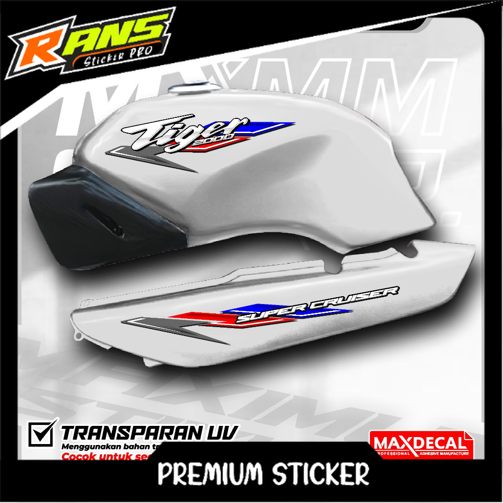 STRIPING TILAM - STRIPING TIGER 2000 - STICKER TIGER LAMA - STRIPING TIGER - STRIPING TIGER LAMA TRA