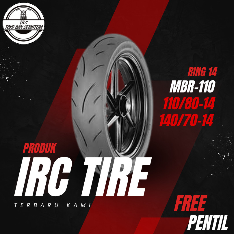 BAN MOTOR AEROX SOFT COMPOUND IRC MBR-110 Aerox Vario 160 PCX OLD