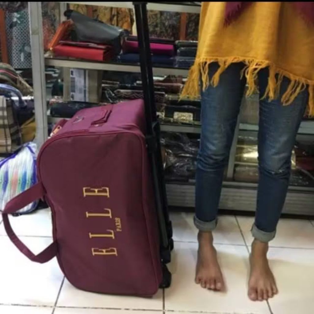 Tas Pakaian Troli Elle Paris – Kabin Friendly & Berkualitas Tinggi