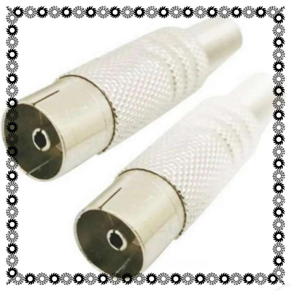 jek antena tv besi female(cewek)