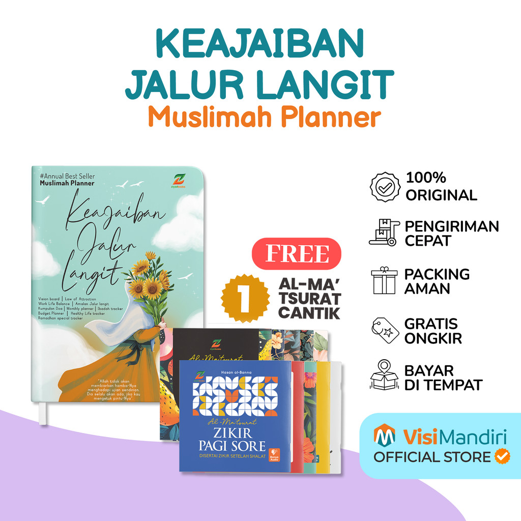 Keajaiban Jalur Langit - Muslimah Planner - Jurnal Muslimah