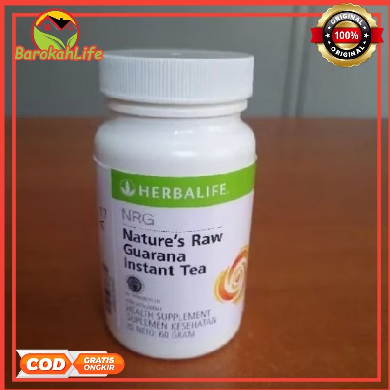 TEH NRG Herbalife - Pembakar Lemak Menjadi Energi - Menjaga Berat Badan Teh  stamina dan energi Herb