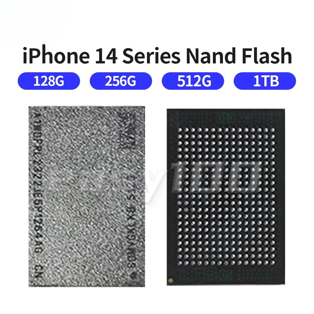 256G 512GB 1TB Nand Flash For IPhone 14 PRO MAX PLUS Memory IC HDD Chip Hard Disk Upgrade