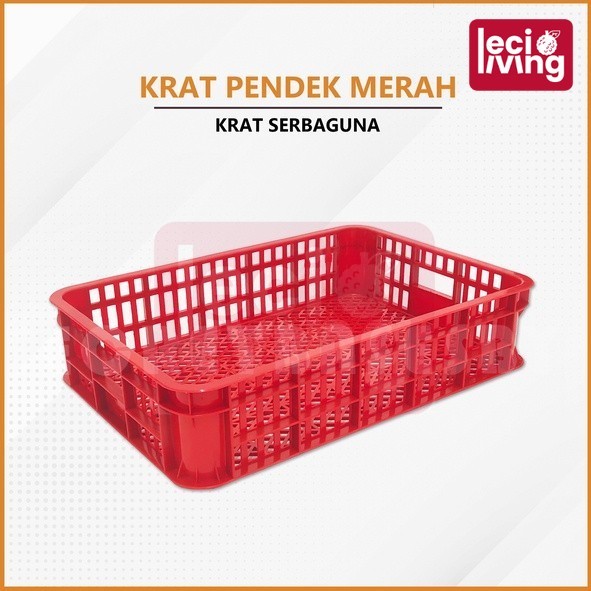 KRAT PENDEK - Keranjang Serbaguna / Keranjang Roti / Keranjang Plastik