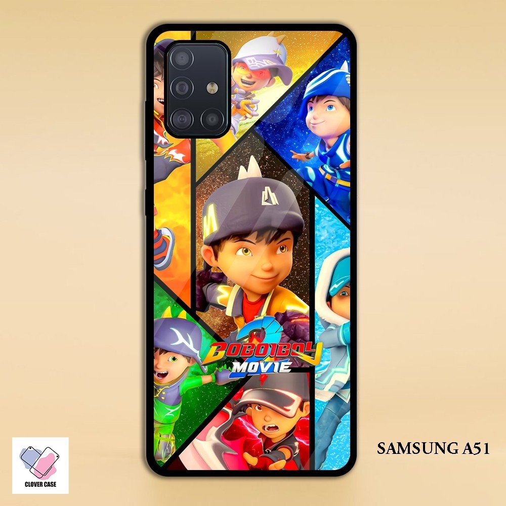 [KN17]  Case Glossy Case | SAMSUNG A51 | CASE KEKINIAN LUCU |  Casing Hp Kilau Motif BOBOIBOY