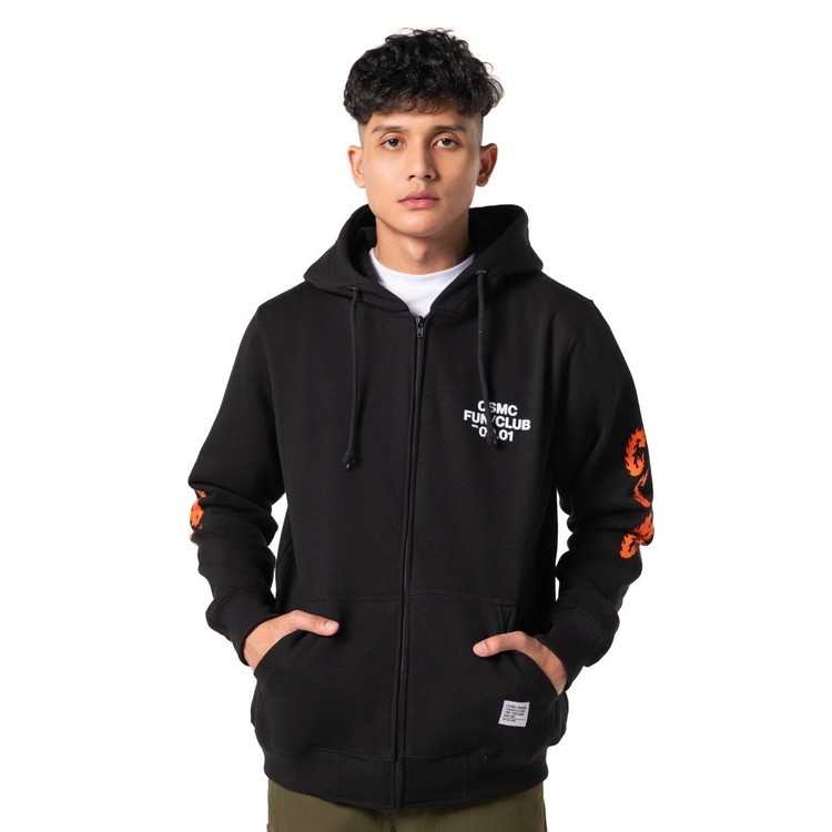 Cosmic Sweater Hoodie Pria SPITFIRE ZIPPER BLACK