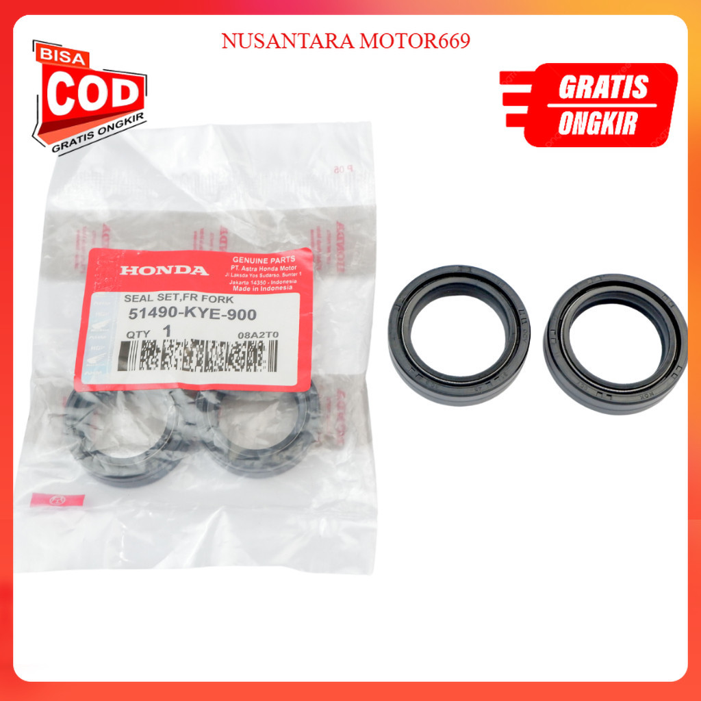 Seal Shock Depan Mega Pro - sil sok depan gl pro - sil sok depan verza ori KC5 MOTOR