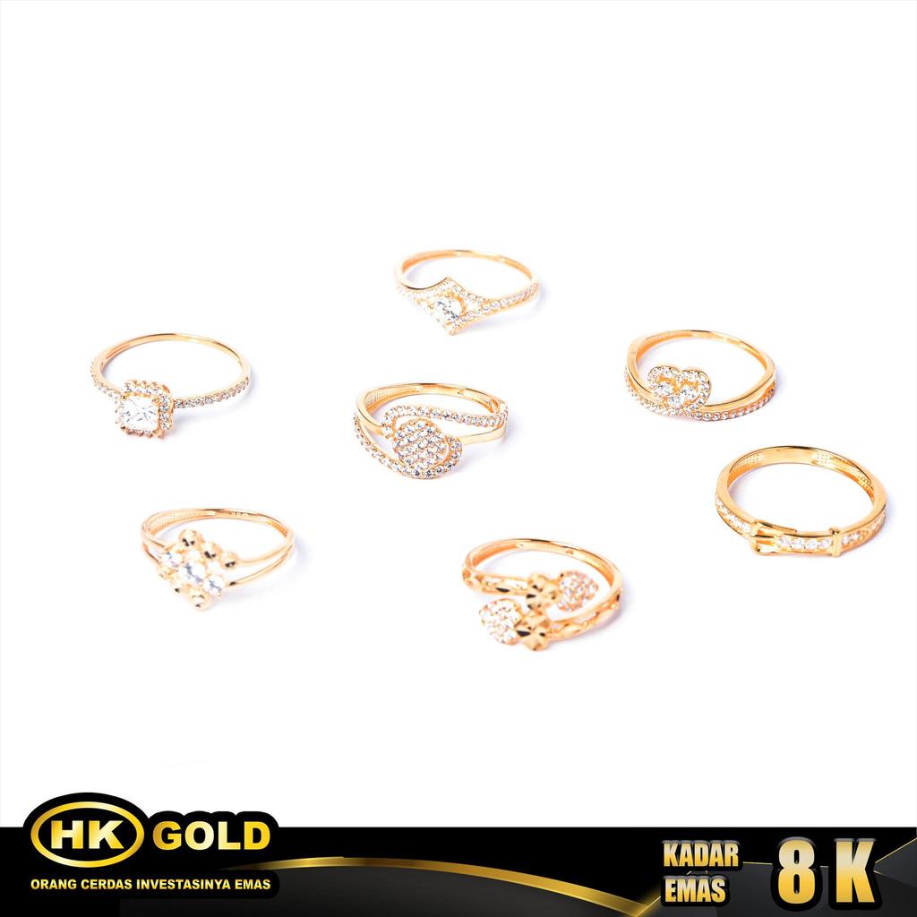 Cincin Emas 8K Type 1501 HK GOLD