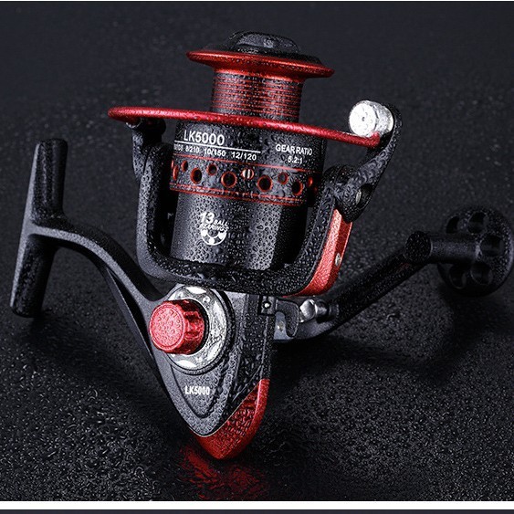 Reel Pancing Metal LK2000-7000 30 Kg - Reel Pancing Tarikan Besi Kuat