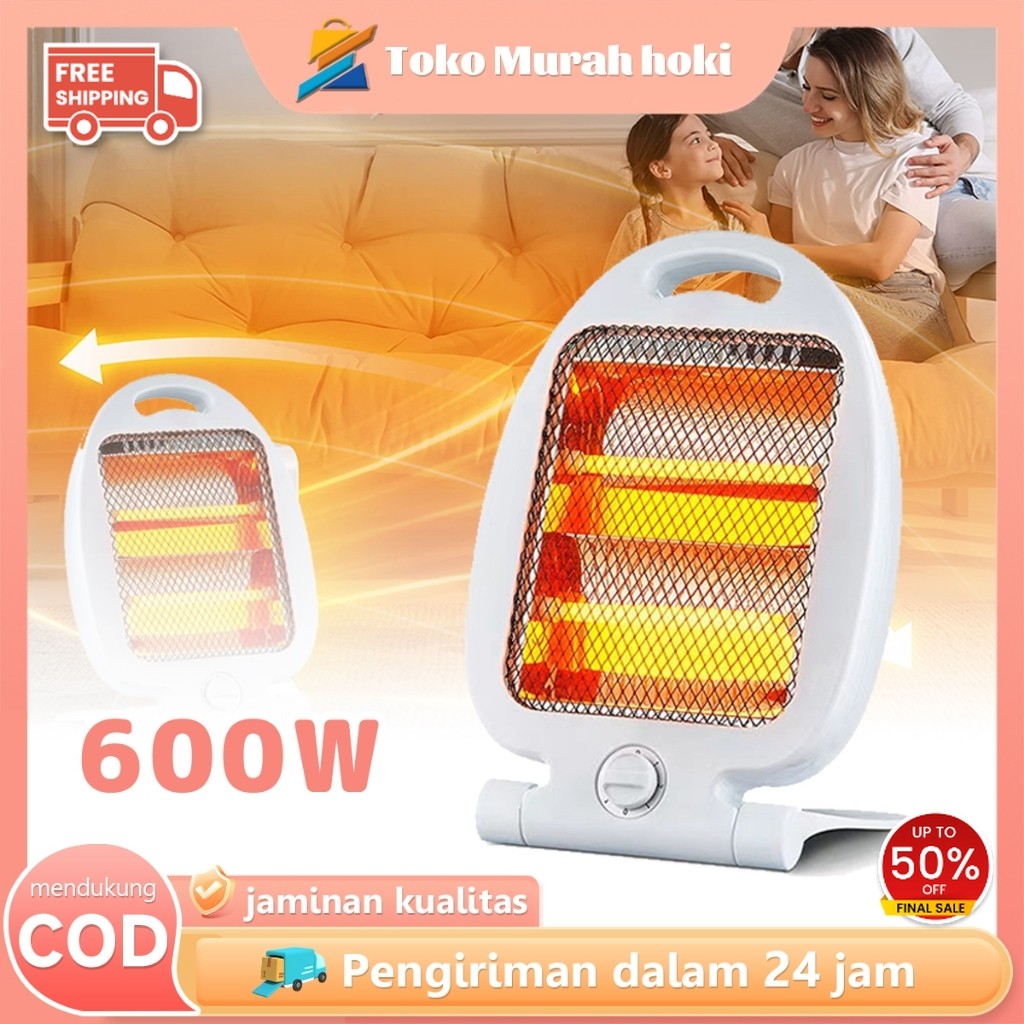 Penghangat Ruangan Listrik Pemanas Ruangan Portable Compact Room Heater Alat Pemanas Ruangan