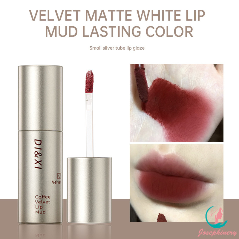 [JO]Lip Glaze Velvet Matte Lip Glaze Pemutih Lip Glaze Tahan Lama Tidak Luntur-COD