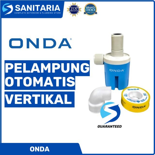 Pelampung Otomatis Vertikal Onda/Stop Kran Otomatis Vertikal Onda