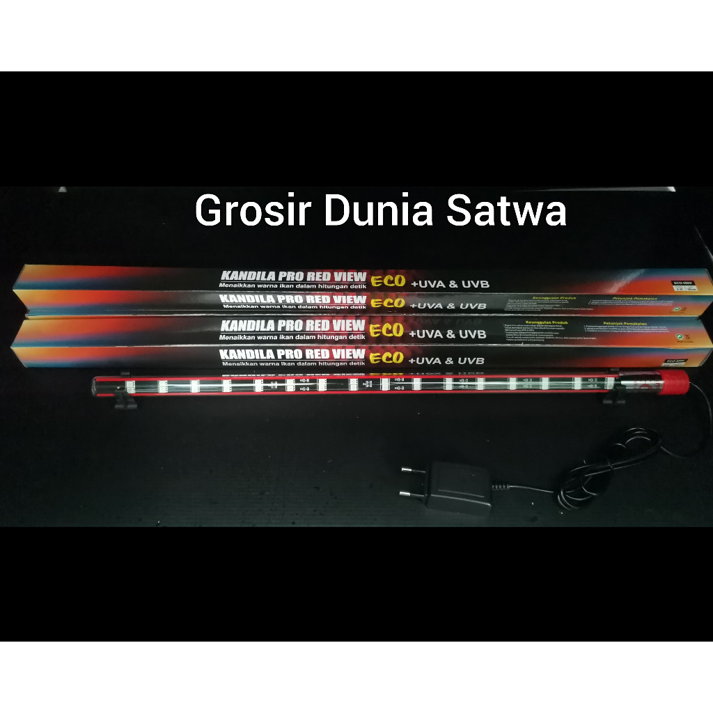 Lampu Kandila Pro Red View ECO 100 cm - Free pvc dan bubble