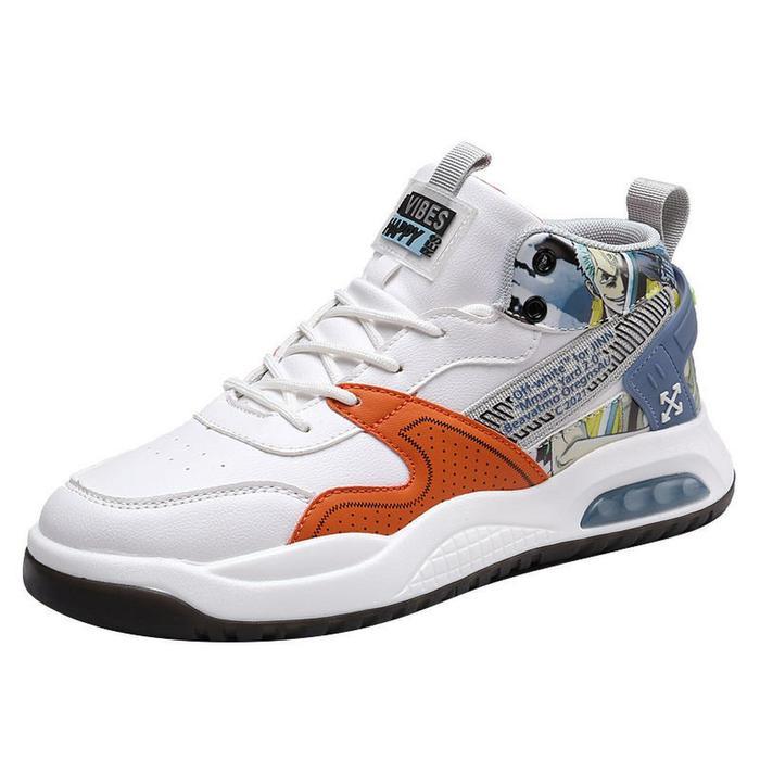 (Style Mall.id) PANARYBODY Sepatu cowok  Kerja  pria kasual Motif wibu anime zoro sneakers sporty Ke