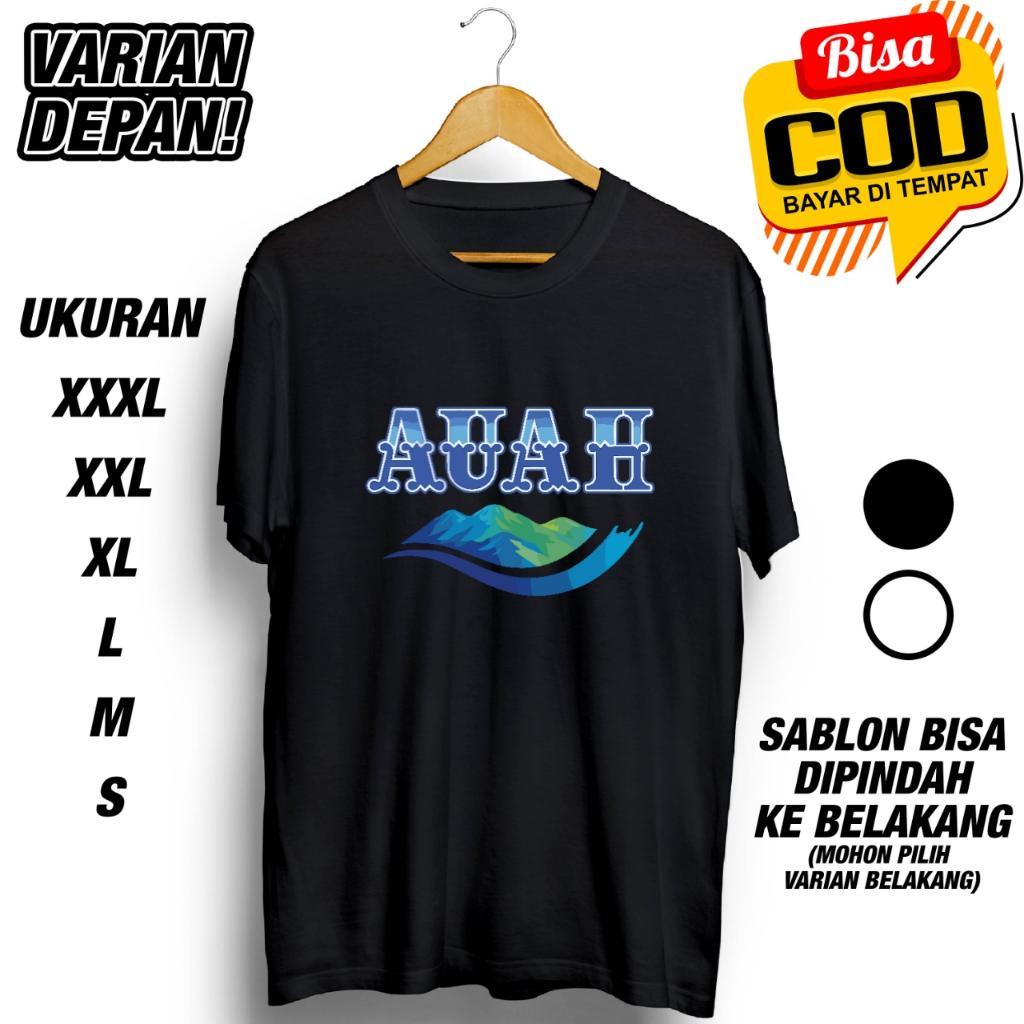 KAOS AUAH AQUA PLESETAN LUCU DISTRO kaos distro murah