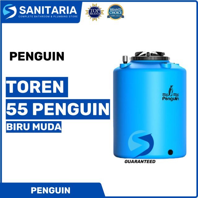 Toren/ Tandon Air Tb 55 Penguin Biru Muda