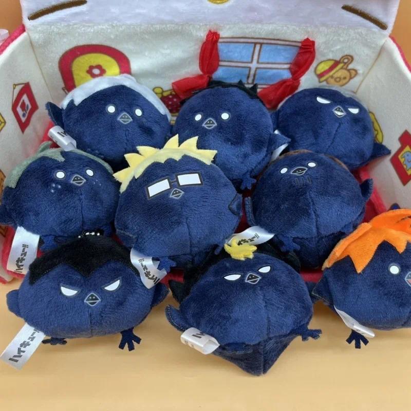 Haikyuu Anime Crow Sugawara Koushi Ryunosuke Tanaka Plush Toys Hobbies Kawaii Stuffed Doll Bag Decor