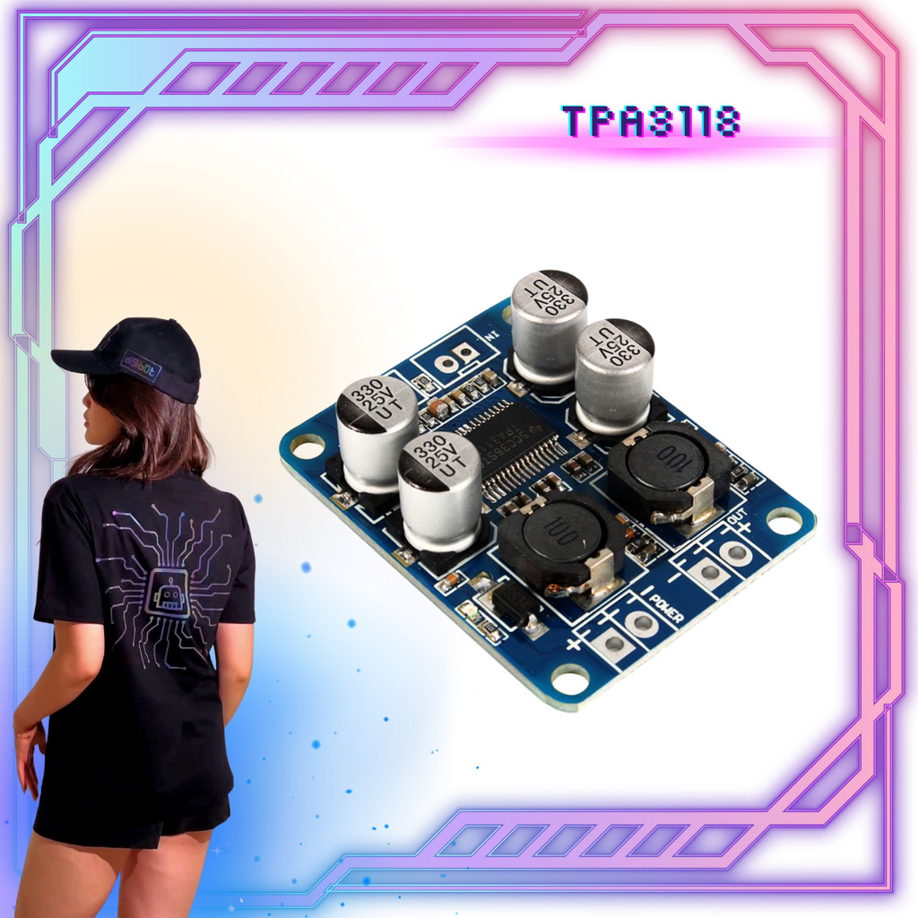 TPA3118 60W Mono Amplifier - TPA - Digibot Official