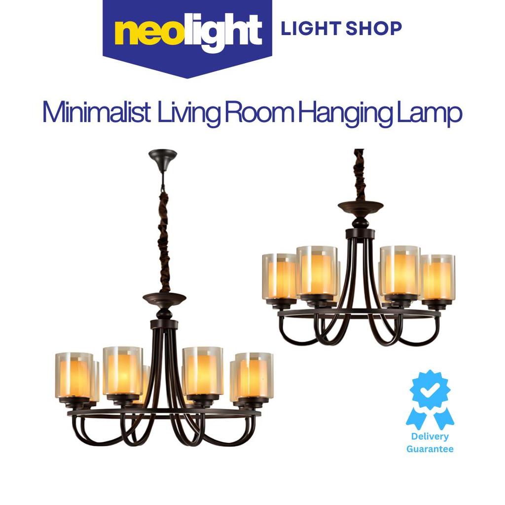 NEOLIGHT - LG9011 CF | Lampu Gantung Hias Minimalis Ruang Tamu Lampu Gantung Hias Ruang Keluarga Lam