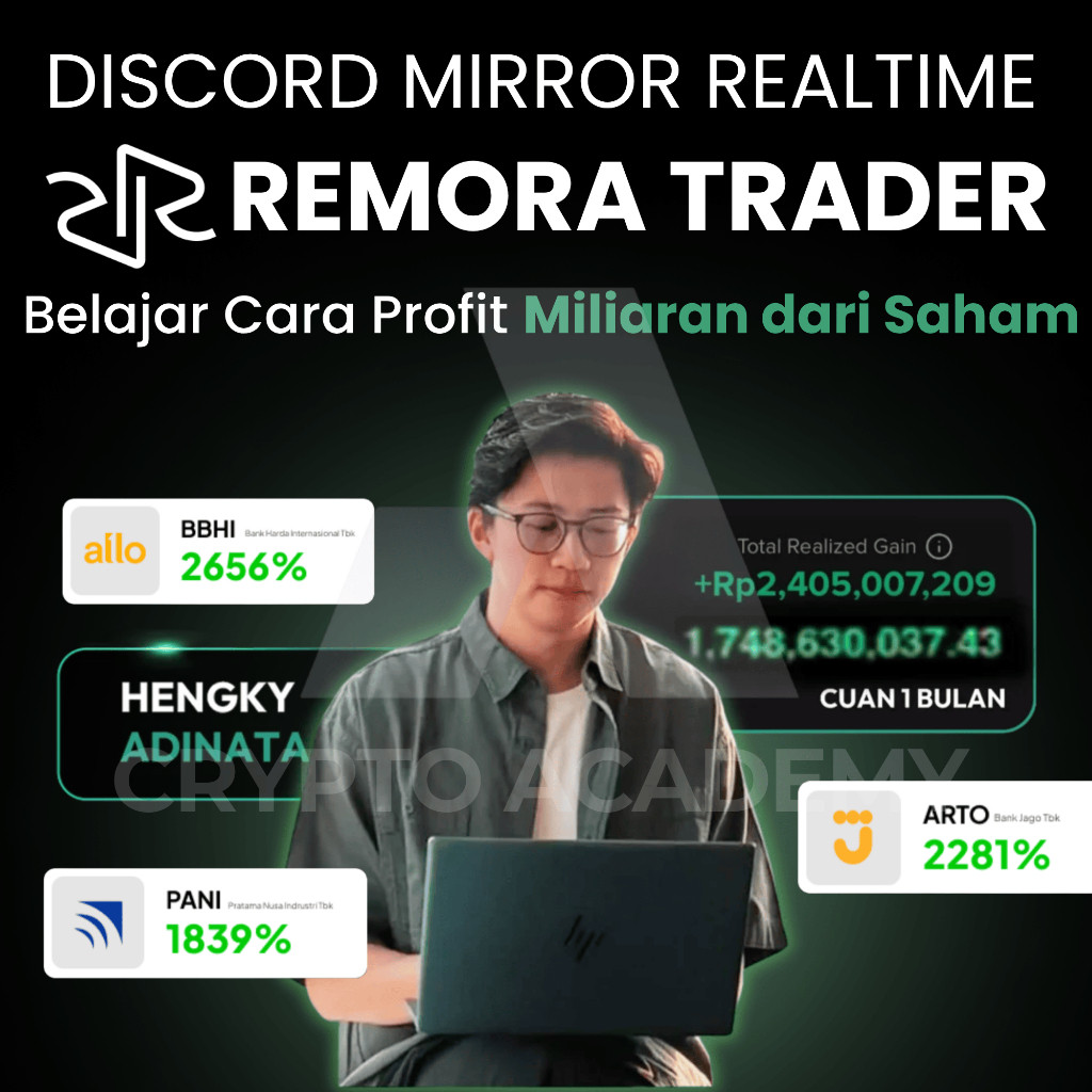 Discord Mirror Saham Remora Trading  | Signal Saham | IHSG | Hengky Adinata | Remora trader | Saham 