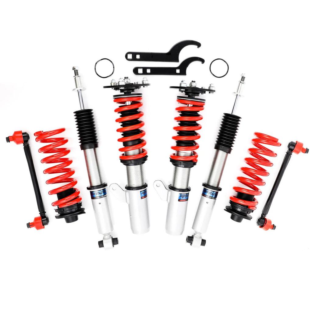 FAPO PS016410 for BMW 1 Series M 1st Gen E82 2011 Adjustable Height 4pcs Front Rear Coilover Lowerin