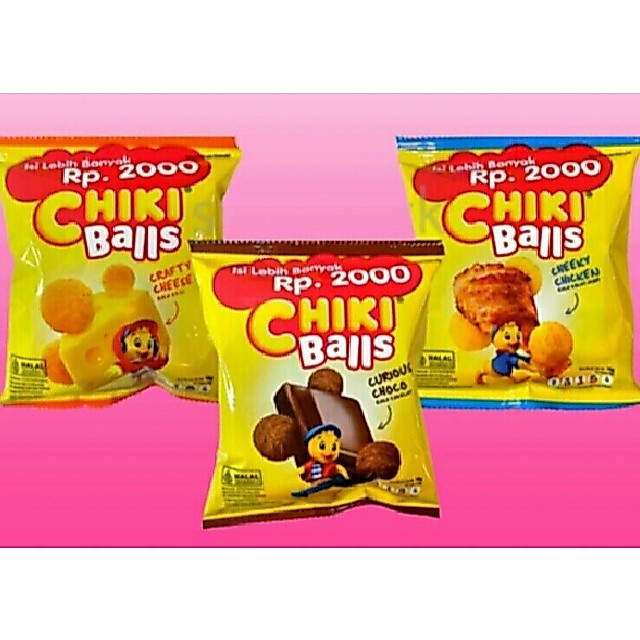 Chiki Balls 2000 Kemasan Baru All Variant