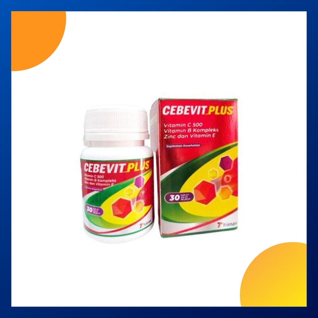 Cebevit Plus Botol 30 Kaplet
