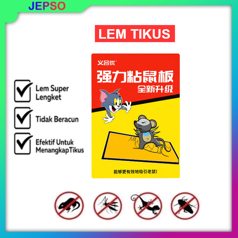Lem Lengket Tikus / Lem Perangkap Tikus /Jebakan Penangkap Tikus Papan / papan jebakan tikus / lem t
