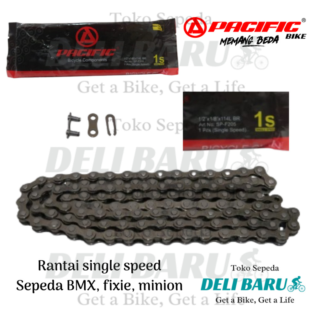 Pacific Rantai single speed sepeda BMX fixie minion