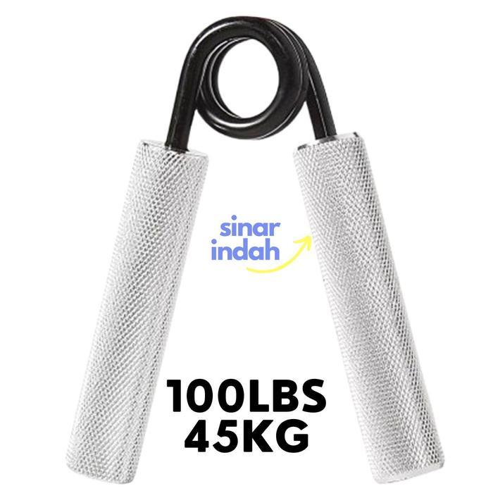 Hand Grip Besi Handgrip Aluminium Hand Grip Alat Penguat Tangan 50kg - 100 LBS / 45 KG