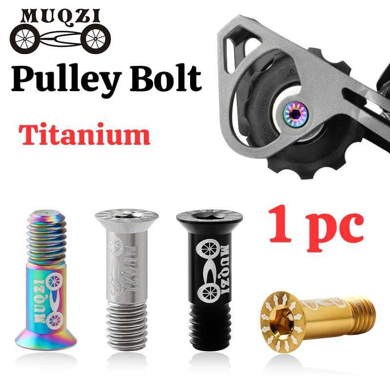 Foto Muqzi Baut Titanium Pulley RD Bolt Pullay Jockey Wheel Guide Shifter RD Sepeda