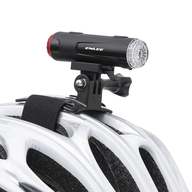 Foto Enlee Lampu Helm untuk Depan Belakang LED Waterproof Recharger Lamp sepeda MTB RB Seli