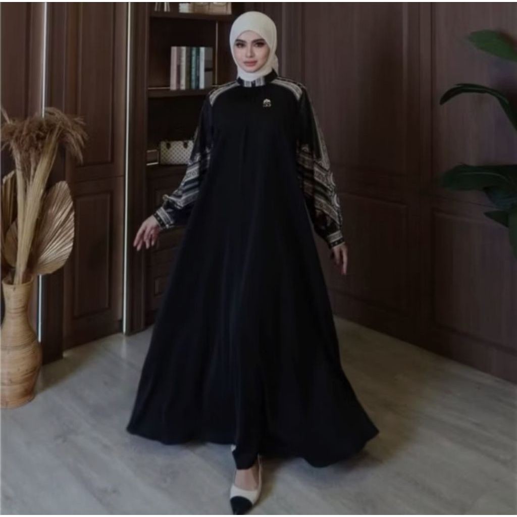Gamis Dress Abaya Kondangan By Sheila Saukia SS