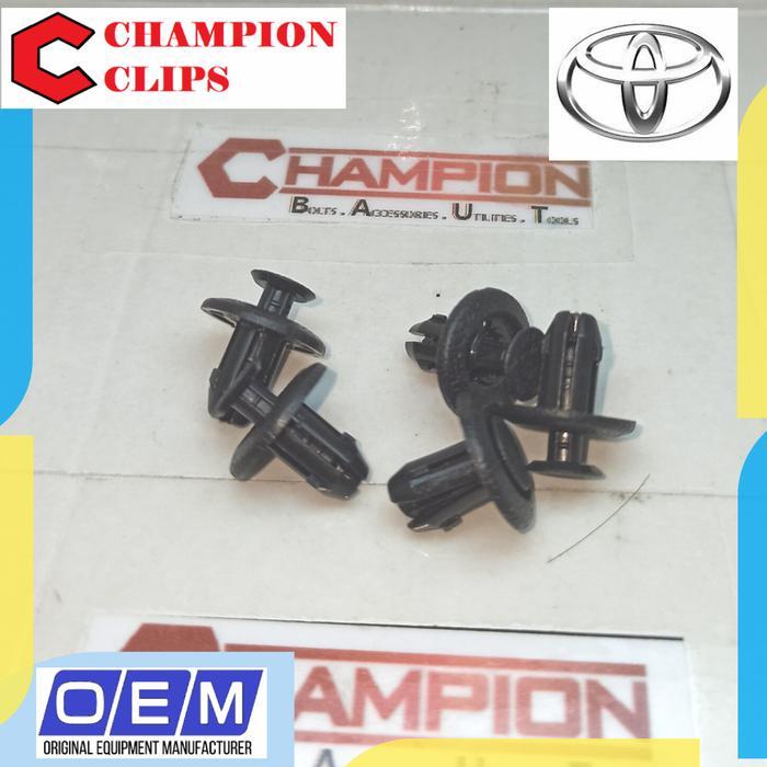 Kancing Clip Bumper Spakboard Liner Fender Agya Ayla Calya Sigra ORI