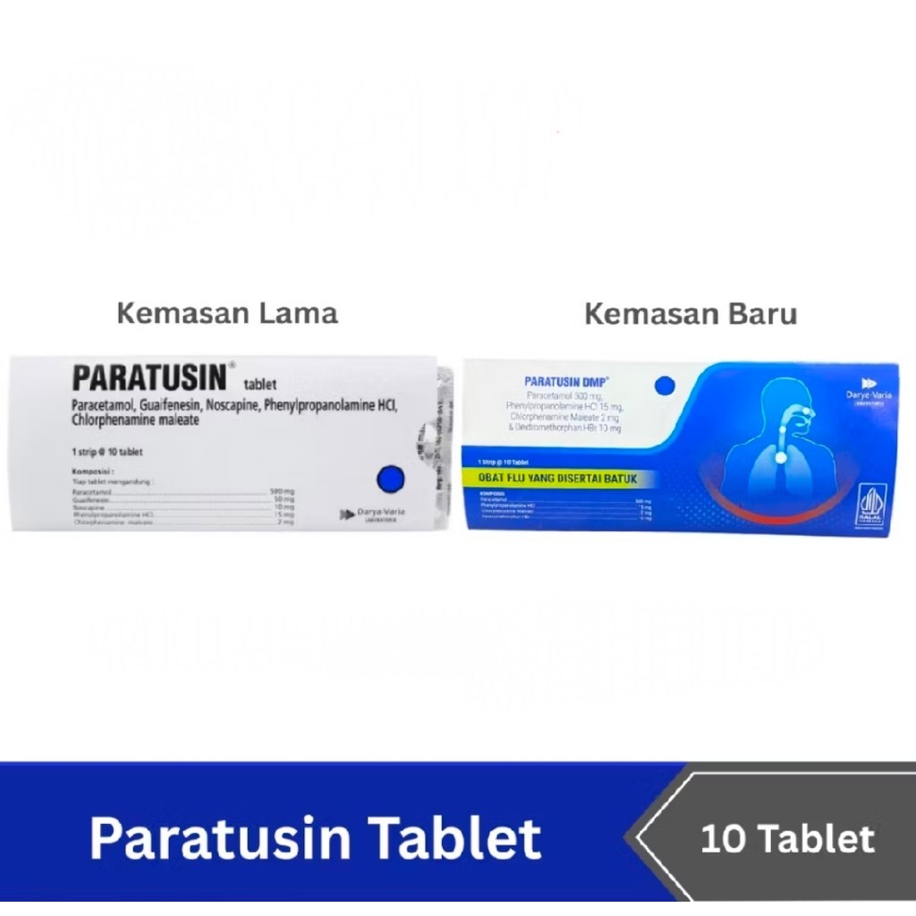 Paratusin DMP Strip 10 Tablet