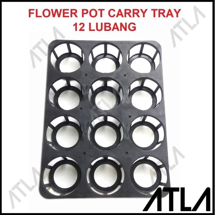 Tray Semai Anggrek 12 Hole Pot Flexible Seedling Bibit Benih KT019