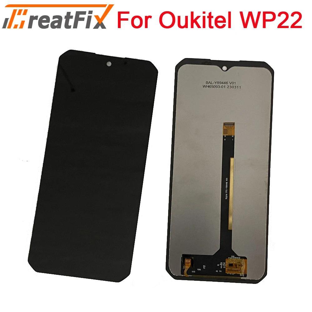 New OUKITEL WP22 LCD splay+Touch Screen gitizer 6.58" 100% Original LCD+Touch gitizer for OUKITEL WP