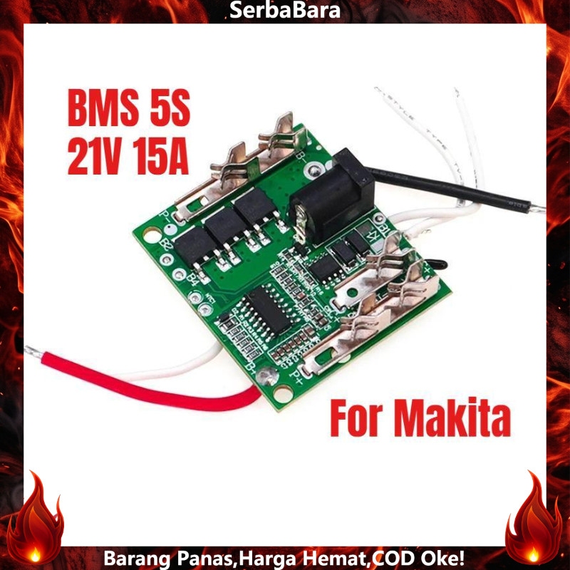MODUL BMS 5S LXT UNIVESAL BISA UNTUK BATERAI 20V 21V 24V 36V 48V 88V 99V DLL BMS PENGGANTI UNTUK BAT