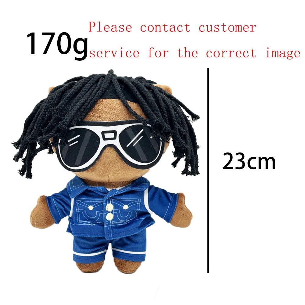 New 23cm Chief Keef Plush Doll Figure Stuffed Toys Cute Boys Girls Fans Collect Gifts