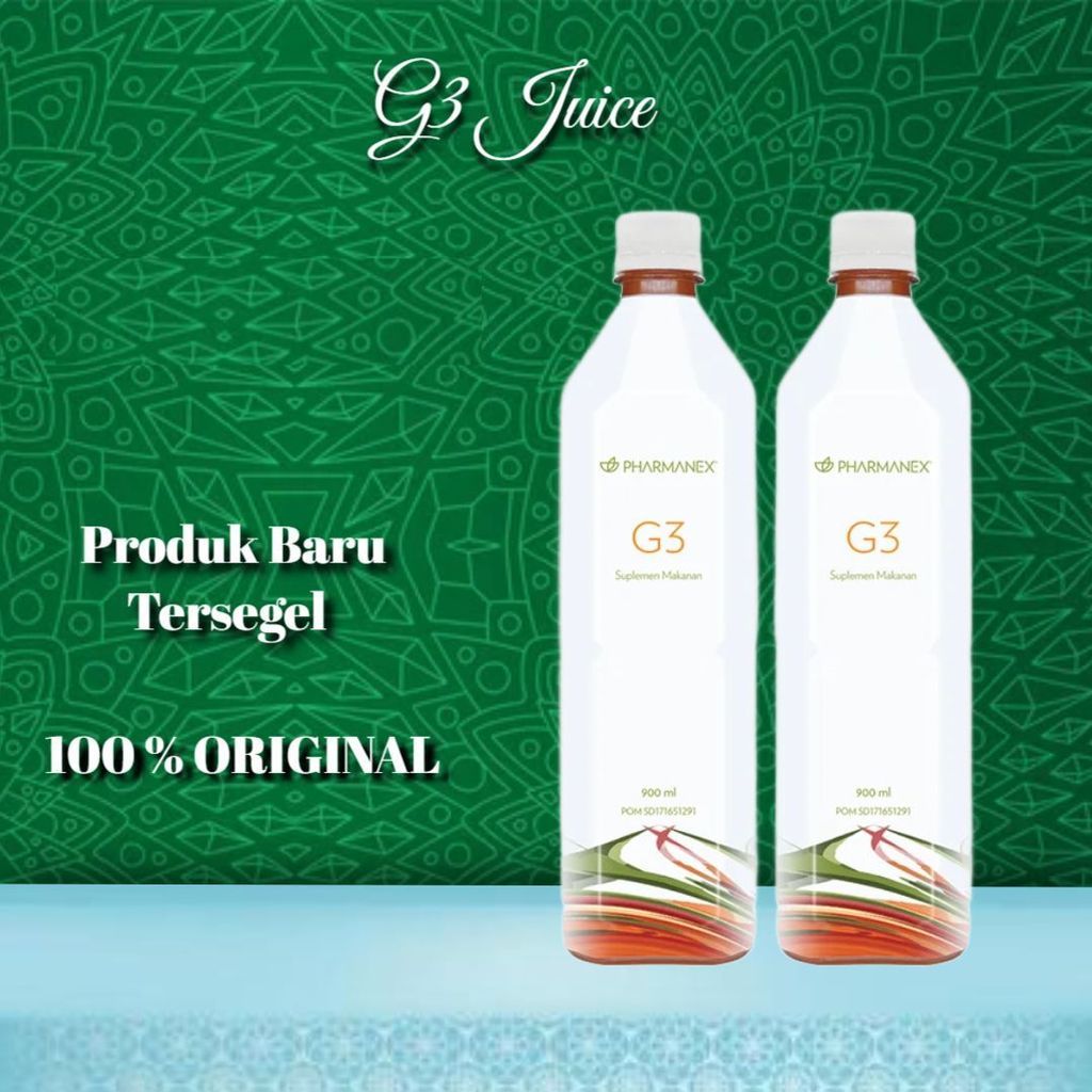 [ LIMITED STOCK ] Jus Kesehatan Pharmanex G3 - Minuman Nutrisi Harian, Cegah Penuaan Dini, Tingkatka