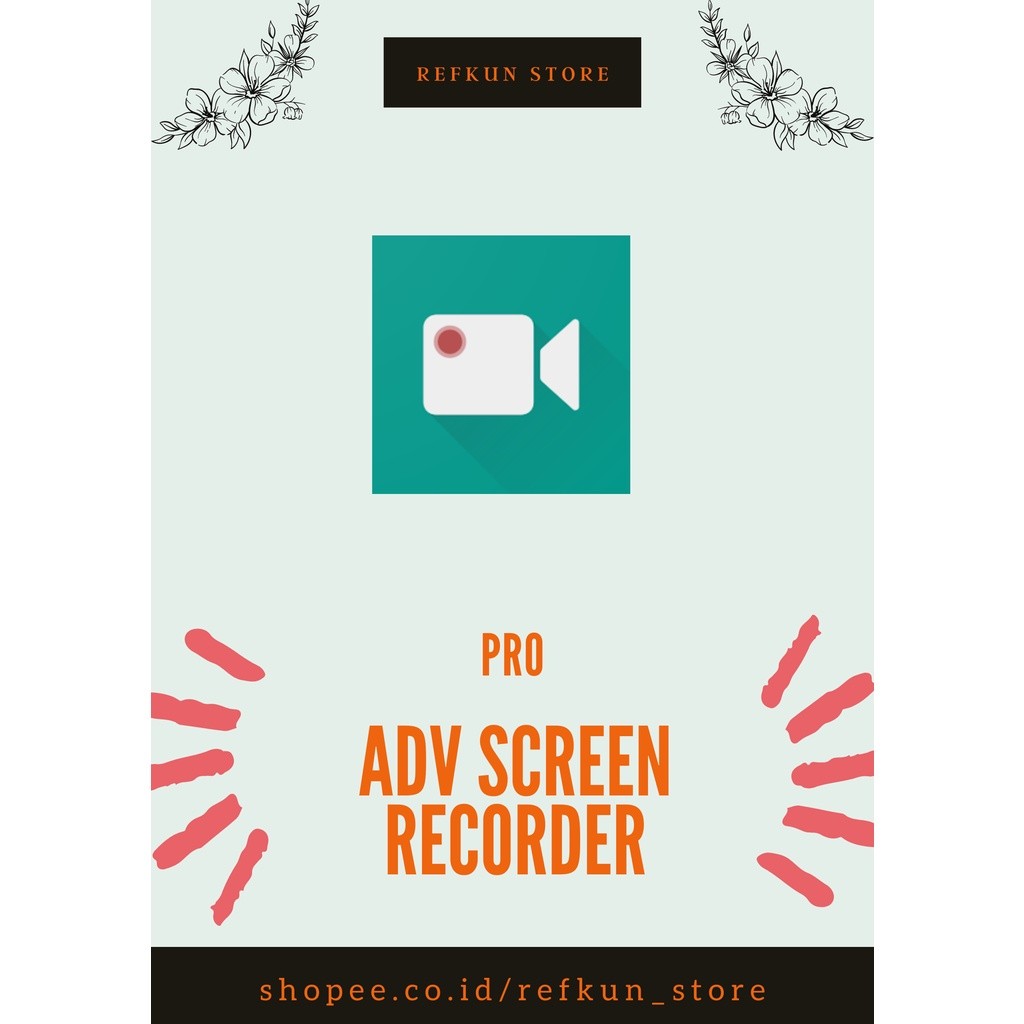 ADV Screen Recorder Pro - Lifetime Android Garansi UNISTORE88