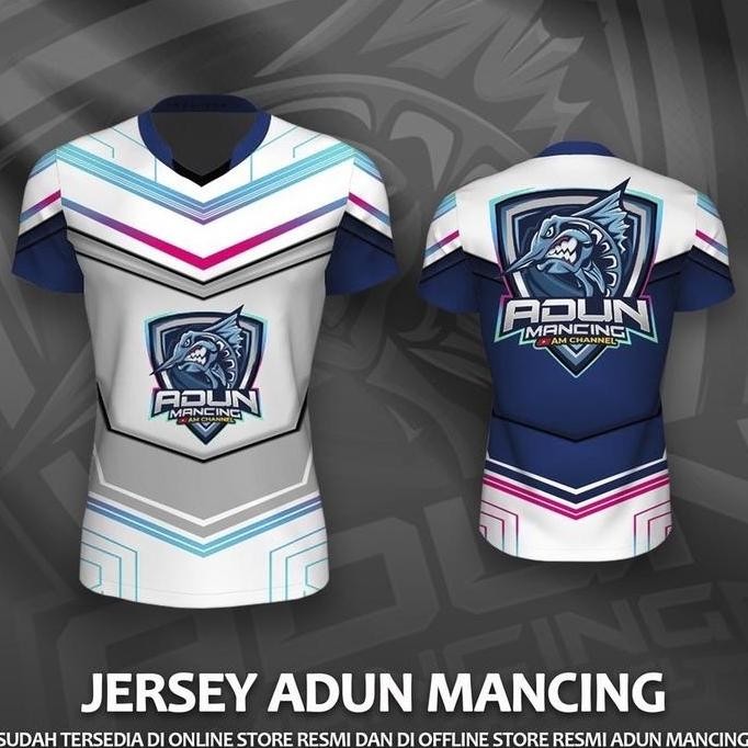 Jersey Eksklusif Adun Mancing Bahan Dryfit Djarum CoXS-5XL