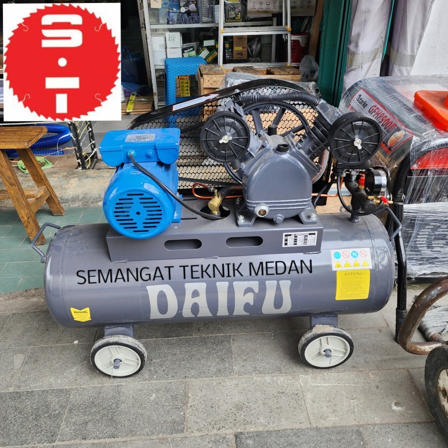 COMPRESSOR KOMPRESSOR KOMPRESOR UDARA ANGIN LISTRIK 1HP DINAMO DAIFU